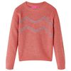 Kids' Sweater Knitted Medium Pink 116