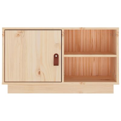 vidaXL TV Cabinet 70x34x40 cm Solid Wood Pine