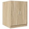 vidaXL Washing Machine Cabinet Sonoma Oak 71x71.5x91.5 cm