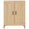 vidaXL Sideboard Sonoma Oak 69.5x34x90 cm Engineered Wood