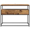 vidaXL Console Table Old Wood 100 x 40 x 75 cm Engineered Wood