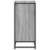 vidaXL Book Cabinet Grey Sonoma 60x35x76 cm Engineered Wood