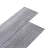 vidaXL Flooring Planks Matte wood grey 2.51 m&sup2; 18 pcs PVC