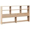 vidaXL Bed Frame without Mattress 200x200 cm Solid Wood Pine
