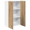 vidaXL Hanging Cabinet Artisan Oak 60 x 31 x 100 cm Engineered Wood