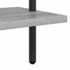 vidaXL Bookshelf Grey sonoma 60 x 24 x 168 cm Engineered wood