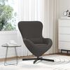 vidaXL Egg Chair Dark Grey 63 x 73 x 90 cm Fabric