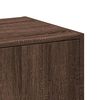 vidaXL Apothecary Cabinet&nbsp;Brown Oak 40x41x174.5 cm Engineered Wood