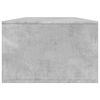 vidaXL Coffee Table Concrete Grey 102x55x35 cm Engineered Wood