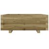 vidaXL Garden Planter 70x70x26.5 cm Impregnated Wood Pine