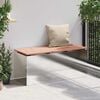 vidaXL Garden Bench Silver 100 x 40 x 43 cm Stainless steel