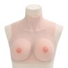 vidaXL Silicone Breastplate Caucasian E Cup