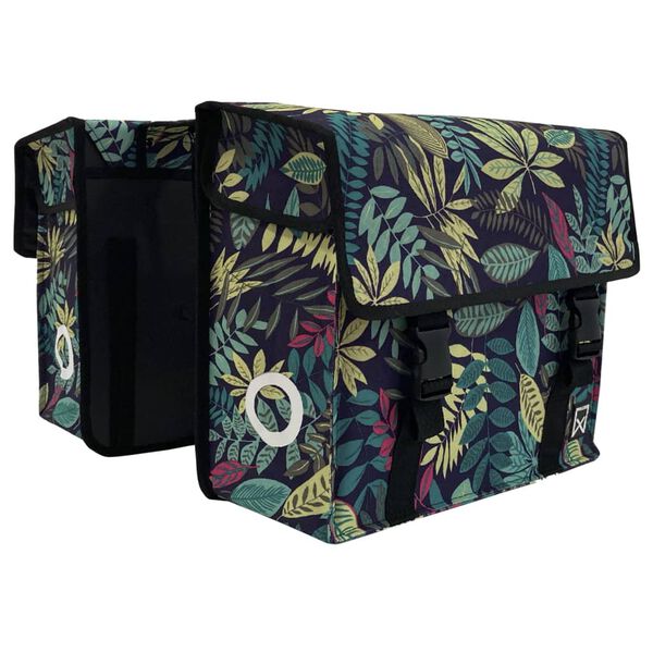 Willex Bicycle Double Bag City Forest 34 L Green