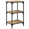 vidaXL Book Cabinet Artisan oak 40 x 33 x 70.5 cm Engineered wood