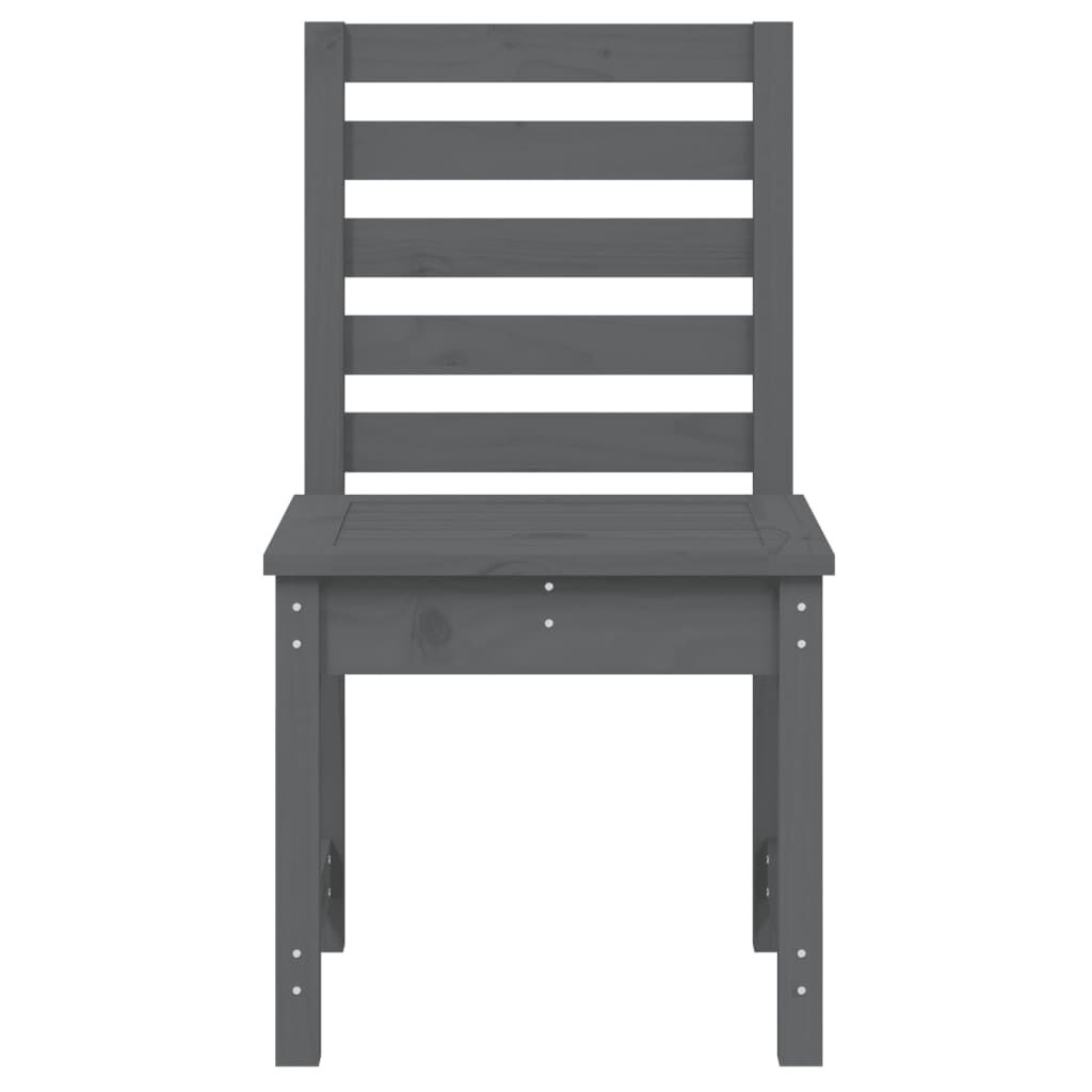Grey wooden clearance garden chairs