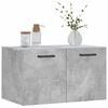 vidaXL Wall Cabinet Concrete Grey 60x36.5x35 cm Engineered Wood