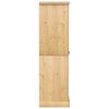 vidaXL Wardrobe Corona 55x50x170 cm Solid Wood Pine