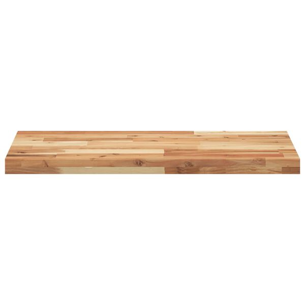 vidaXL Floating Shelves 2 pcs 140x40x4 cm Oil Finished Solid Wood Acacia