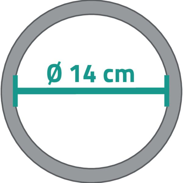 RIDDER Make-up Mirror Ariel with Suction Cups