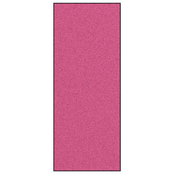 vidaXL Doormat Other Pink and Black 120 x 300 cm Polyamide and PVC