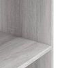 vidaXL Aquarium Stand Grey Sonoma 120x40x60 cm Engineered Wood