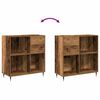 vidaXL Record Cabinet Old wood 85 x 38 x 89 cm Engineered Wood