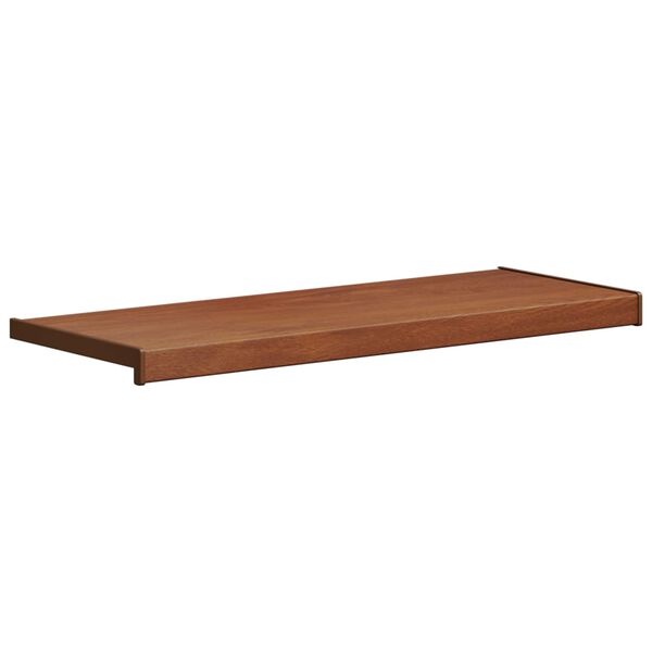 vidaXL Window Sill Brown Wood 60 x 35 x 4.5 cm PVC