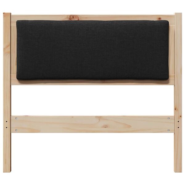 vidaXL Headboard Other Brown 90 cm Solid pine wood