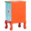 vidaXL Hand Painted Bedside Cabinet 40x30x60 cm Solid Mango Wood