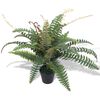 vidaXL Artificial Fern Plant with Pot 60 cm Green