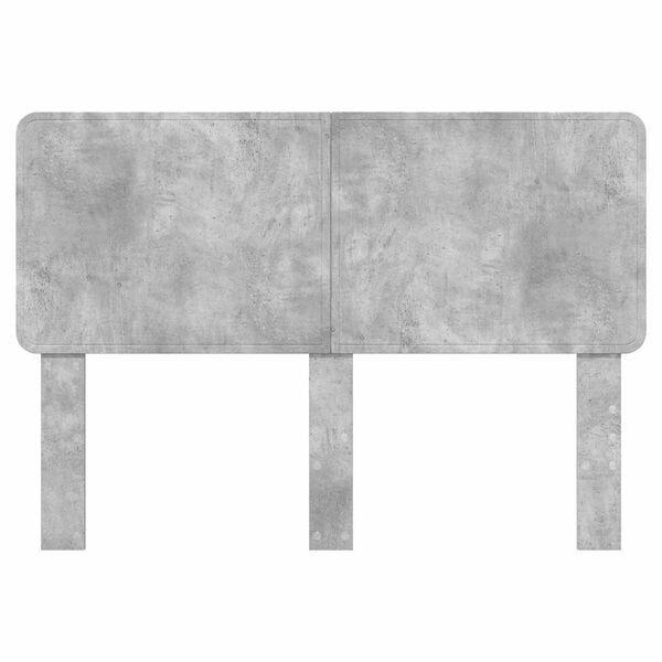 vidaXL Headboard Concrete Grey 160 cm Engineered wood