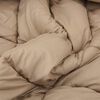vidaXL Winter Duvet Anthracite and Taupe 220 x 155 cm Microfiber