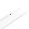 vidaXL Wall Shelves 4 pcs High Gloss White 60x9x3 cm
