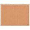 vidaXL Cork Board with Solid Pine Wood Frame 40x30 cm