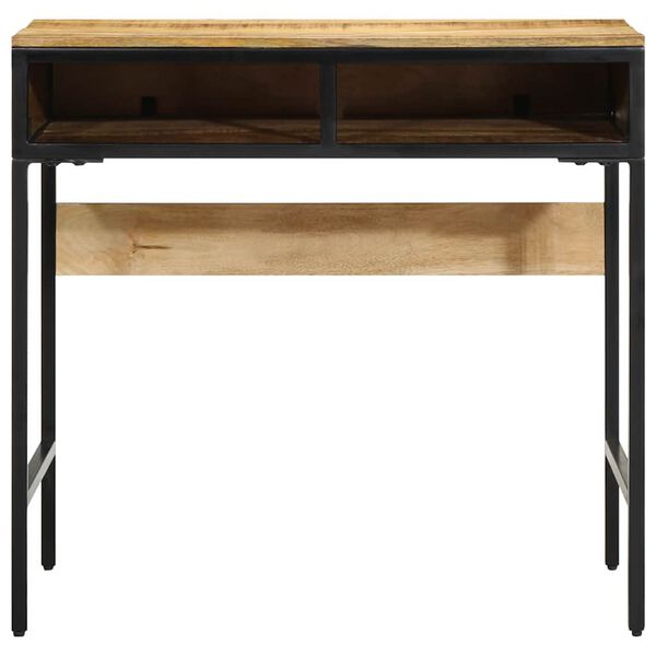 vidaXL Writing Desk with Drawer Brown 80 x 50 x 75 cm Solid Mango Wood