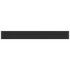 vidaXL Window Sill Black with wood grain 60 x 15 x 4.5 cm PVC