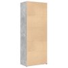 vidaXL Highboard Concrete Grey 70x42.5x185 cm Engineered Wood