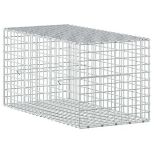 vidaXL Gabion with 3.5 mm Wire and 5x5 cm Mesh 50x100x50 cm