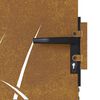 vidaXL Garden Gate 100x150 cm Corten Steel Grass Design