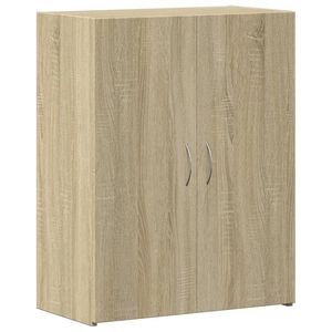 vidaXL File Cabinet Sonoma Oak 60x32x77.5 cm Engineered Wood