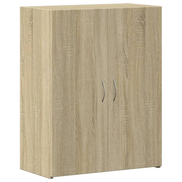 vidaXL File Cabinet Sonoma Oak 60x32x77.5 cm Engineered Wood