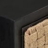 vidaXL Bedside Cabinet 40x30x50 cm Solid Mango Wood