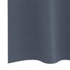 vidaXL Blackout Curtains with Rings 2 pcs Anthracite 140 x 140 cm