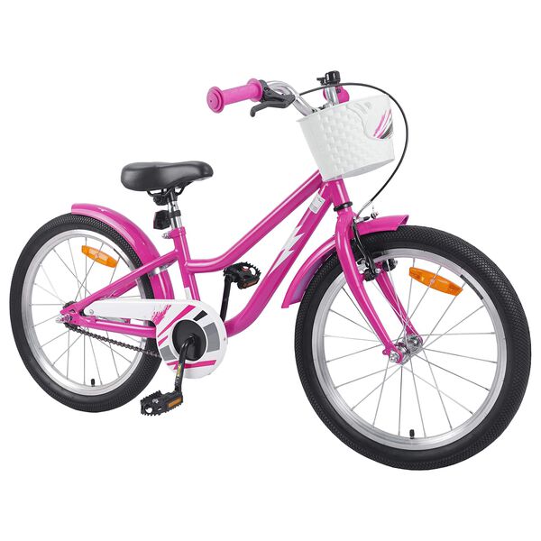vidaXL Kids Bike 20'' for 6-11 Years Old Dark Pink