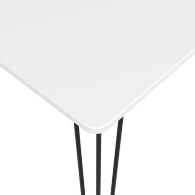 vidaXL Bar Table White 120x60x105 cm