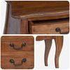 vidaXL Storage Chest 48 x 35 x 64 cm Solid Mahogany Wood