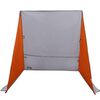 vidaXL Tailgate Tent Grey and Orange 190 x 150 x 185 cm Taffeta