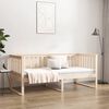 vidaXL Day Bed without Mattress 100x200 cm Solid Wood Pine