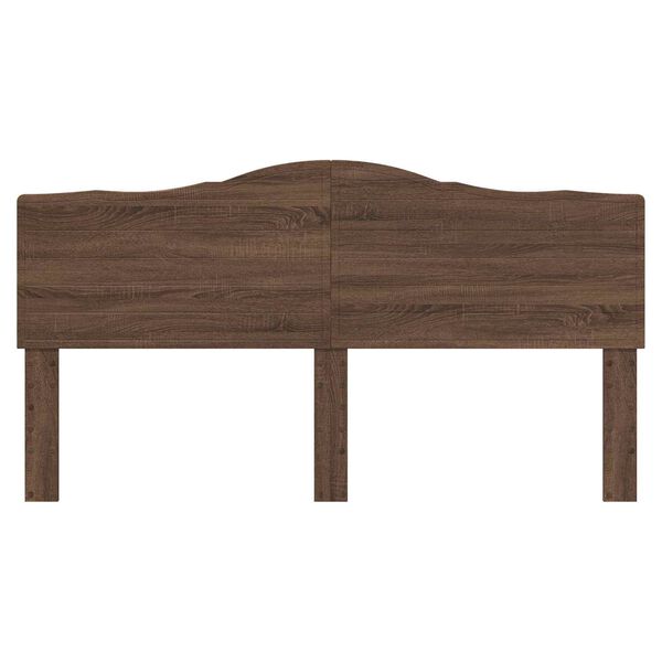 vidaXL Headboard Brown Oak 200 cm Engineered wood