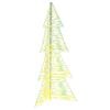 vidaXL Christmas Tree with 160 LEDs Warm White 150 cm PET